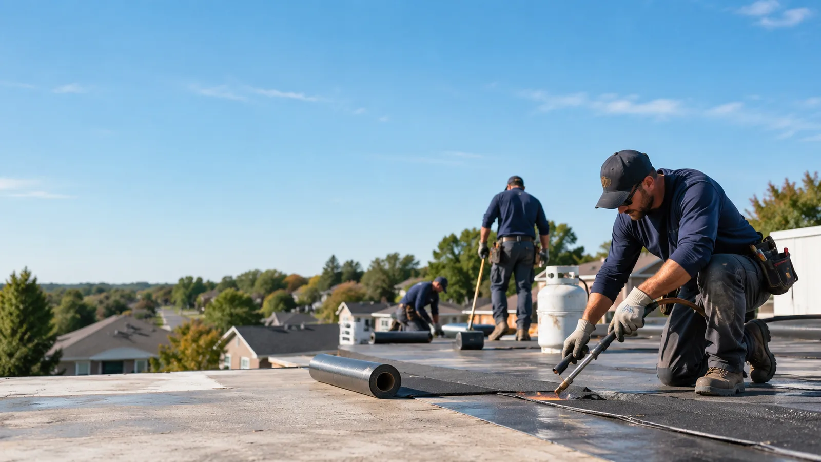 Flat Roof Leak Repair providers in Deep River, IA